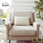 Standard Fiber Cushion, Tissue Fabric, White, (12x18)_002