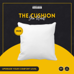 Standard Fiber Cushion, Tissue Febric, 24x24