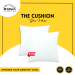 Standard Fiber Sofa Cushion, Tissue Fabric, White, (18x18)