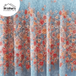 Satin Curtain Door and Window, Porda - (6 kuchi -1pis).img 0.1.2