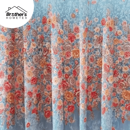 Satin Curtain Door and Window, Porda - (6 kuchi -1pis).img 0.1.2