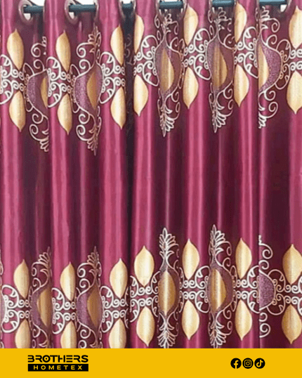 Satin Curtain Door and Window, Porda - (6 kuchi -1pis).img 0.5.0