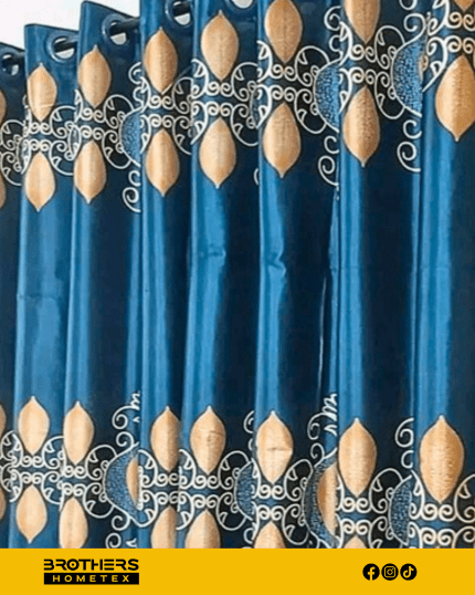 Satin Curtain Door and Window, Porda - (6 kuchi -1pis).img 0.5.1