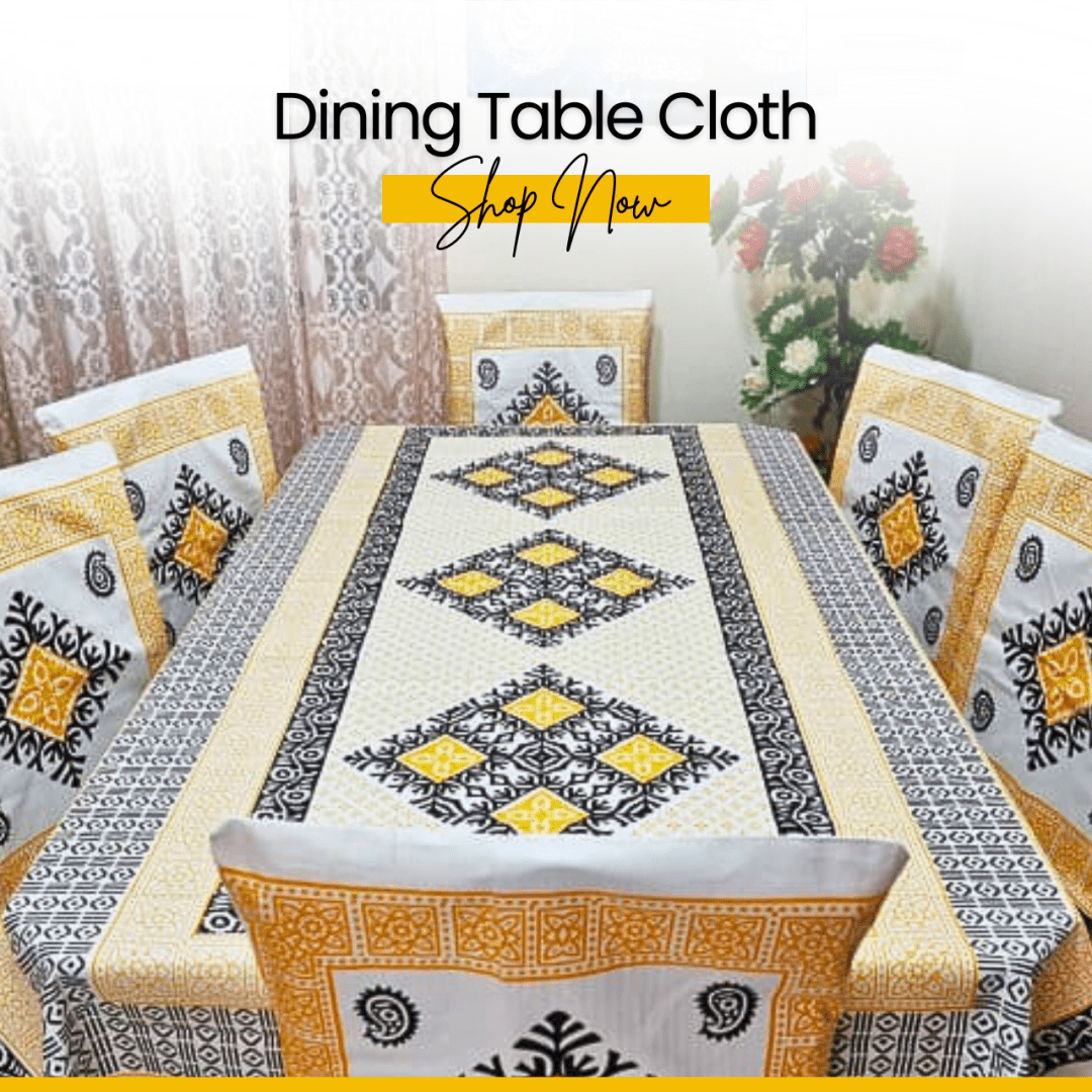 Buy Affordable Premium Linear Dining Table Cloth Set